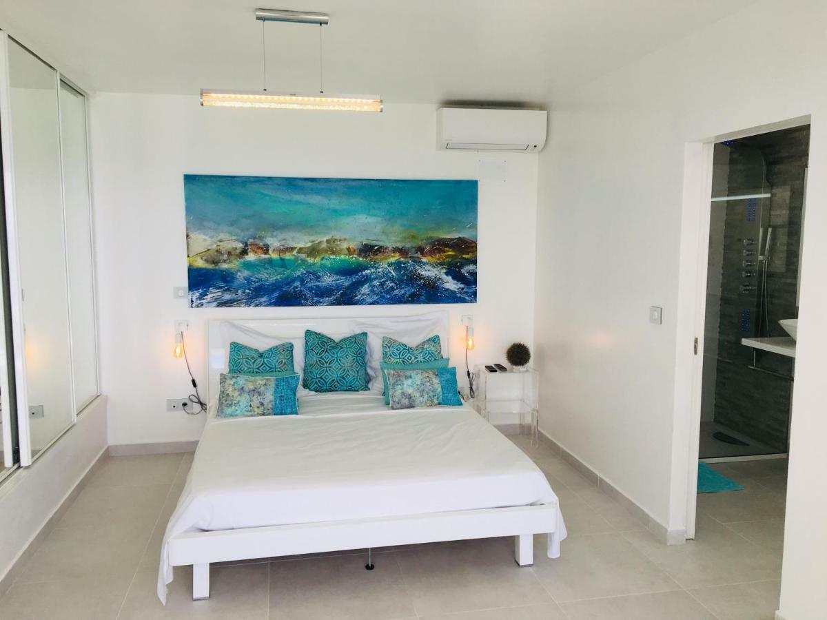 Studio Cozy Melissa Elegance - Guadeloupe , Le Gosier , Dampierre - Avec Pleine Vue Mer - Ocean A 180 Degres Exterior photo
